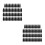 100St Pijl Nock Covers Zwart Plastic Voor Professionele Boogschutters 6