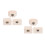 6St Kinder Sieraden Opbergdoos DIY Khaki Knutselset 5