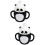 2St Ergonomische Siliconen Baby Drinkbeker Met Handgrepen Multi 7