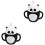 2St Ergonomische Siliconen Baby Drinkbeker Met Handgrepen Multi 3