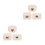 6St Kinder Sieraden Opbergdoos DIY Khaki Knutselset 6
