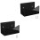 2Sets Desktop Brievenhouder Acryl Zwart Voor Postkaarten En Documenten 5