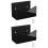 2Sets Desktop Brievenhouder Acryl Zwart Voor Postkaarten En Documenten 7