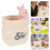 3St Draagbare Resin Pennenhouder Beige Grappig Accessoires 8
