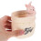 3St Draagbare Resin Pennenhouder Beige Grappig Accessoires 2