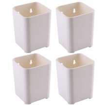 16Stk Stiftebox Beige Für Wandhalter Organizer