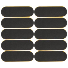 40St Zwarte Fingerboard Grip Stickers Met Elastisch Foam Materiaal