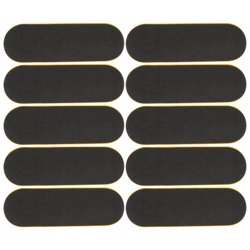 40St Zwarte Fingerboard Grip Stickers Met Elastisch Foam Materiaal