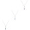 3St Crematie As Ketting Rvs Urn Hanger Met Open Design Multi 7