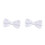2St Wit Verstelbare Bow Tie Polyester Zijde Met Luxe 4