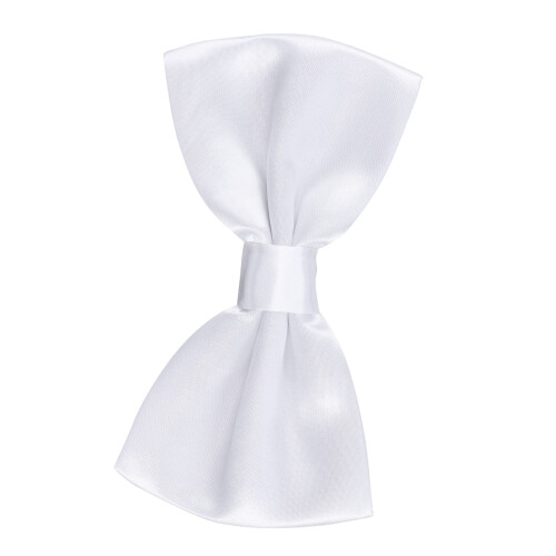 2St Wit Verstelbare Bow Tie Polyester Zijde Met Luxe 2