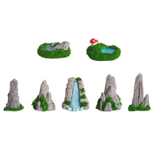 28Szt Miniaturowe Dekoracje Żywiczne Do Ogrodu I Miniaturowych Bonsai