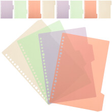 20Sets Kleurrijke Losse Plastic Divider Tabs Voor Boek En Map