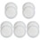 10St Koudgewalst Staal Auto Speaker Wit Subwoofer Beschermnet 2