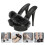 2Paren Zwarte Sandalen Met Trendy Decor 10
