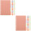 20Sets Kleurrijke Losse Plastic Divider Tabs Voor Boek En Map 8