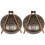 2Sets Draagbare Tongtrommel Voor Beginners En Kinderen Kleurig 4