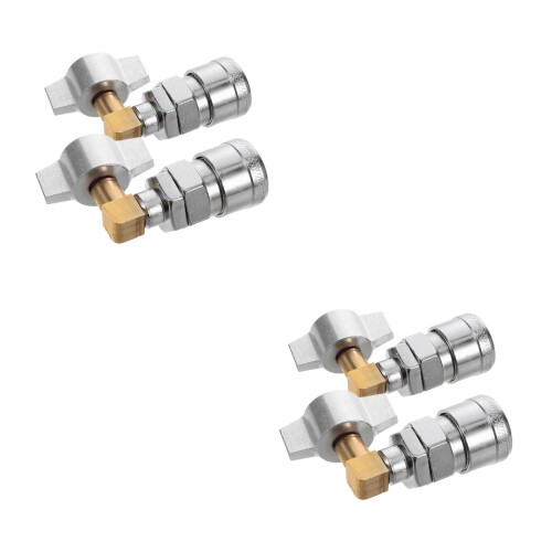 4St Duurzame Aluminium Snelconnector Voor Auto Luchtcompressor 2