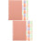 20Sets Kleurrijke Losse Plastic Divider Tabs Voor Boek En Map 9