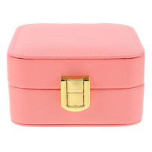 3Stk Lederschmuckbox Pink Mit Für Ringe