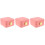 3Stk Lederschmuckbox Pink Mit Für Ringe 6