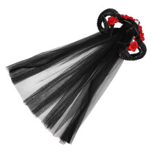 2Stk Horn Haarband Kunststoff Stoff Für Cosplay Karneval Und Fasching
