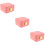 3Stk Lederschmuckbox Pink Mit Für Ringe 11