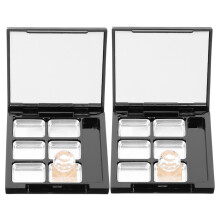 6Sets Schwarze Aufbewahrungsbox Für Lidschatten Und Lippenstifte