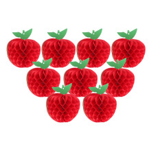 30Stk Rote Honigwaben Apfel Für Geburtstags- Und Gartenparty