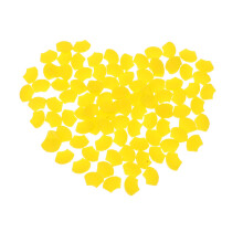 500Stk Simulation Ananas Scheiben Mini PVC Für Und Party