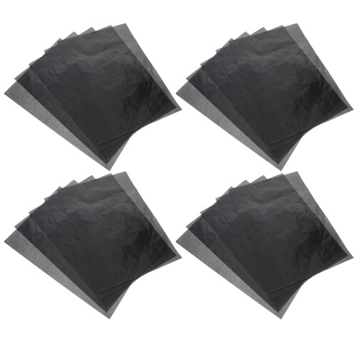 200Sheets One-Side Black Transfer Paper for Precise Drawing and Design 1