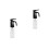 2Stk Mini Haarsprayflasche Kunststoff Transparent Feiner 7