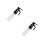 2Stk Mini Haarsprayflasche Kunststoff Transparent Feiner 4