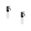 2Stk Mini Haarsprayflasche Kunststoff Transparent Feiner 5