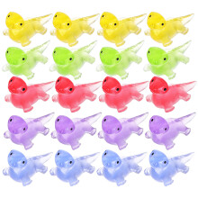 300Stk Resin Lurche Winzige Figuren Glow in The Dark Deko