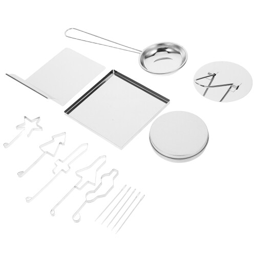 4Sets Backformen Set Für Und Süßigkeiten DIY Silber 1