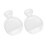 6Stk Multifunktionale Kunststoff Schmuckbox Flakon Design Transparent 1
