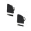 2Stk Laptop Organizer Schwarz Business 5