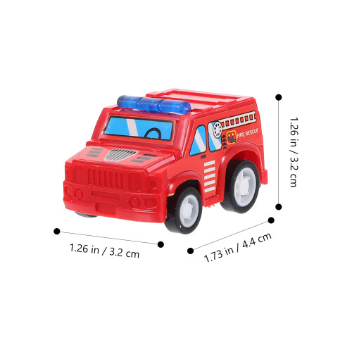 12Stk Robuste Mini Pull-Back Autos Für Kinder Fahrzeugmodelle 1
