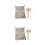 2Sets Wiederverwendbare Canvas Eispacks Mit Holzhammer Für Zuhause 6