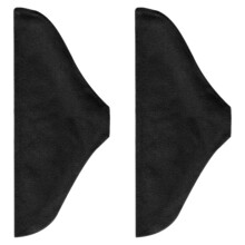 6Stk Kleiderschutz Hanger Cover Baumwolle Antirutsch