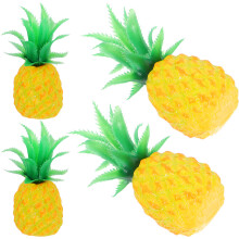 8Ud Mini Piña Decorativa Resistente PVC Para Fiestas, Cocina Y Bodas