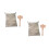 2Sets Wiederverwendbare Canvas Eispacks Mit Holzhammer Für Zuhause 5