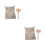 2Sets Wiederverwendbare Canvas Eispacks Mit Holzhammer Für Zuhause 4