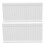 4Ud Ornamentos Mini Wainscoting Para Decorar Casas De Muñecas 1