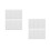 4Ud Ornamentos Mini Wainscoting Para Decorar Casas De Muñecas 4