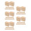 75Ud Sellos De Madera Durable Para DIY Y Creativo Kaki 8