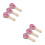 6Ud De De Madera Rosas Para Niños Pequeños 5