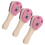 6Ud De De Madera Rosas Para Niños Pequeños 2