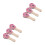 6Ud De De Madera Rosas Para Niños Pequeños 9
